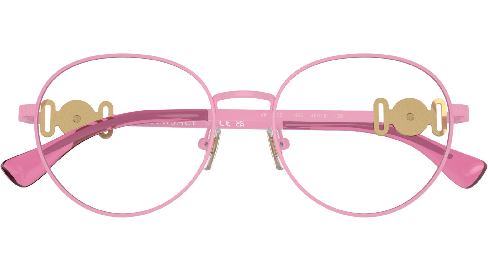 Versace Kids VK1002 Optical Frame 1496 Matte Pink - eye-oo.com