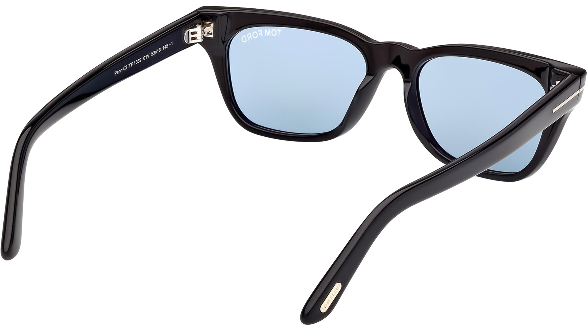 Tom Ford Penn-02 Sunglasses FT1362 01V Shiny Black - eye-oo.com