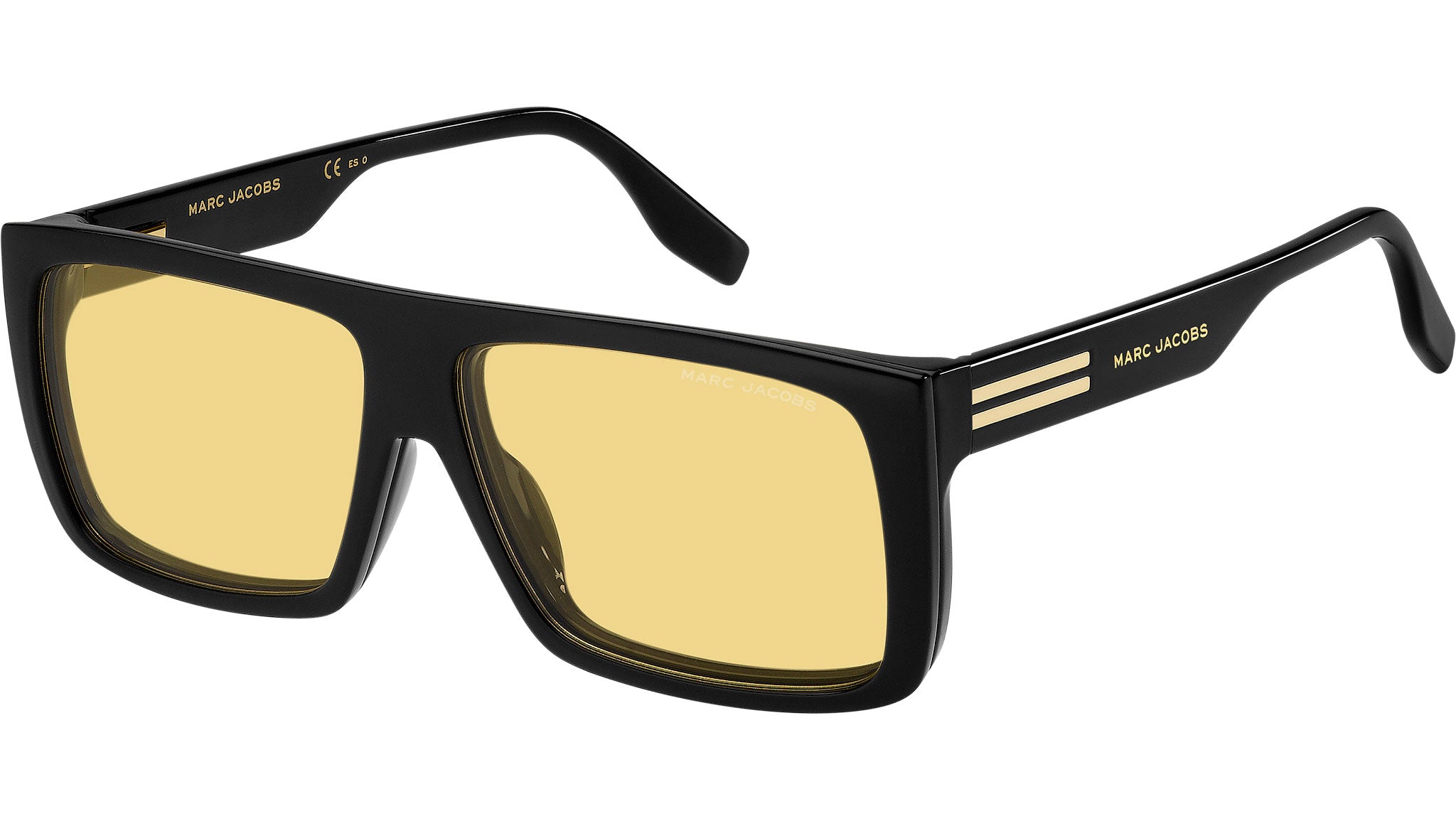 Marc Jacobs MARC 672/CS 71C HO Sunglasses Black Yellow - eye-oo.com