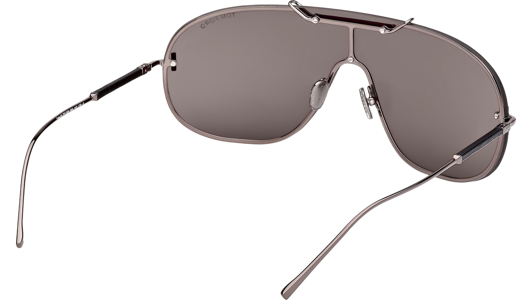 Tom Ford Tyler-02 Sunglasses FT1309 08A Shiny Gunmetal - eye-oo.com