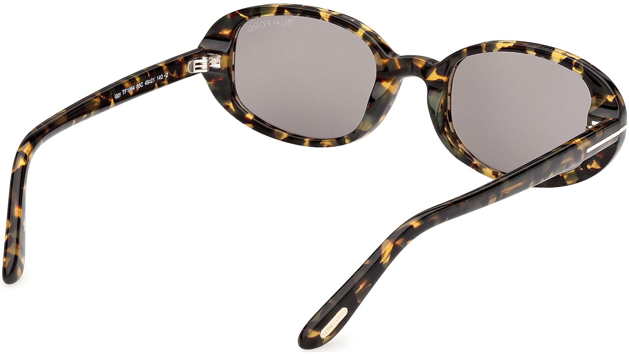 Tom Ford Iggy Sunglasses FT1364 55C Coloured Havana - eye-oo.com