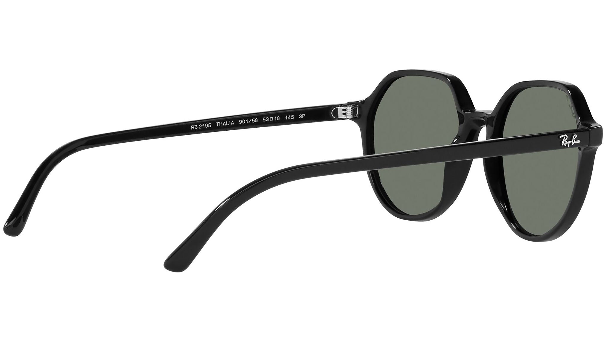 Ray-Ban Thalia RB2195 901/58 Black Sunglasses - eye-oo.com
