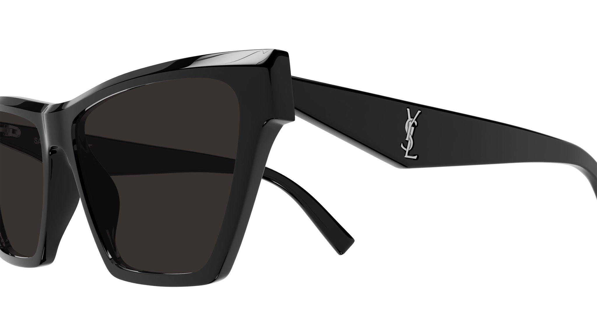 Saint Laurent SL M103 Shiny Black Sunglasses - eye-oo.com