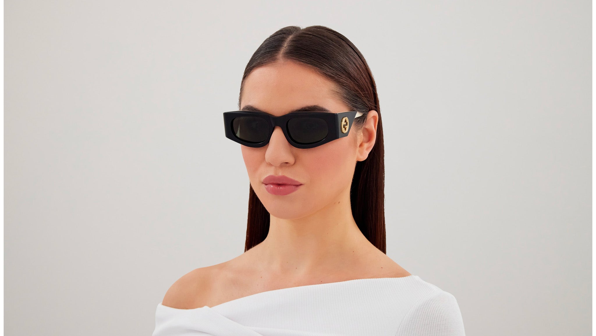Gucci Sunglasses GG1664S 001 Shiny Shiny Black - eye-oo.com
