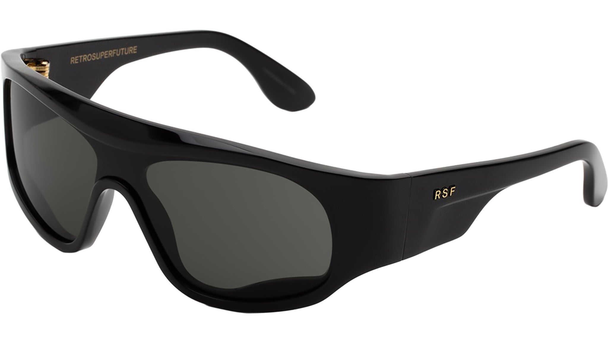 Retrosuperfuture Glasses Ra Black 6ES - eye-oo.com