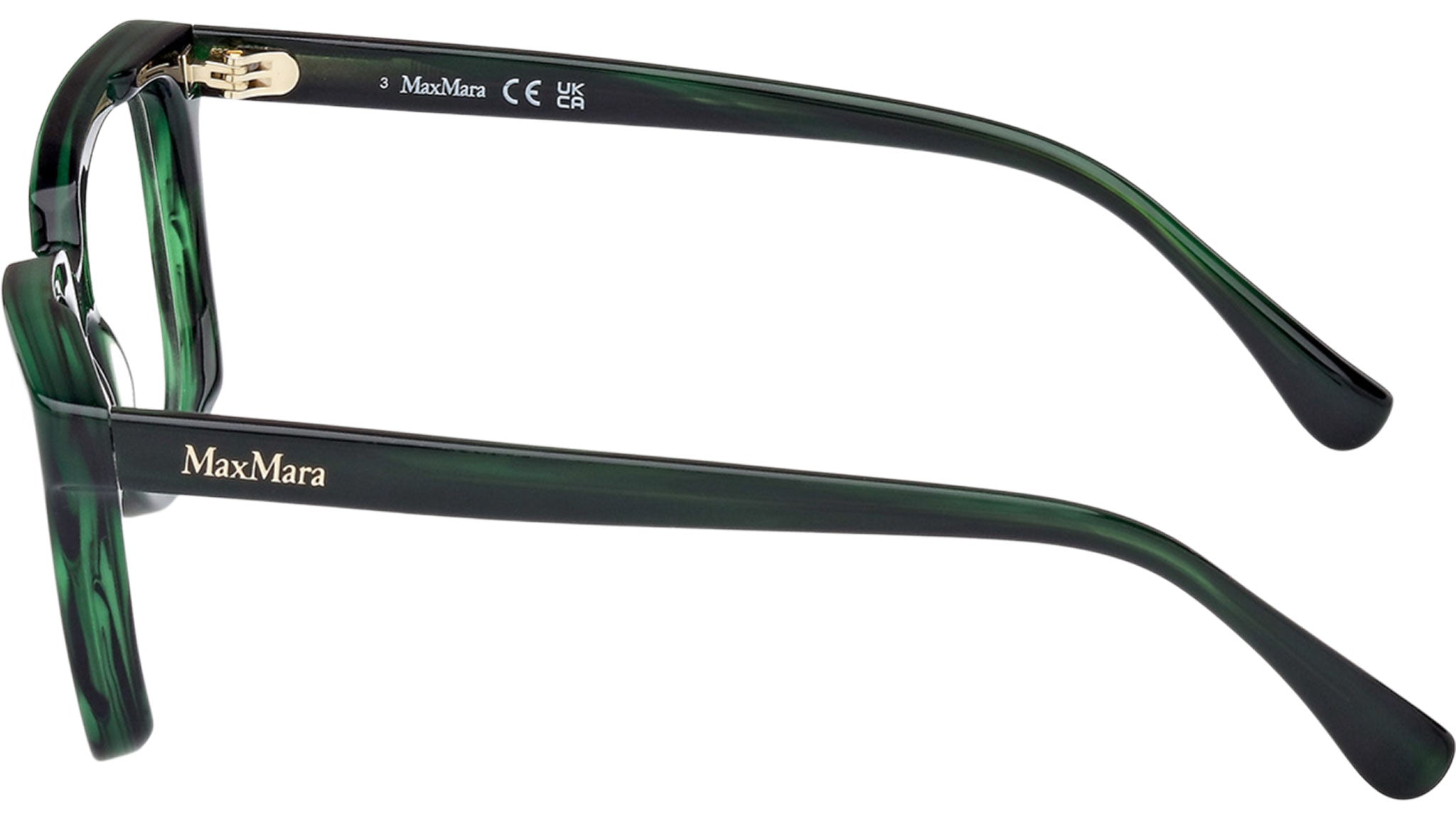Max Mara MM5115 Glasses MM5115 098 Dark Green - eye-oo.com
