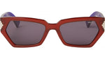 Arica Burgundy Blue