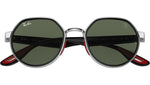 RB3703M F00771 vallarta blue / gunmetal