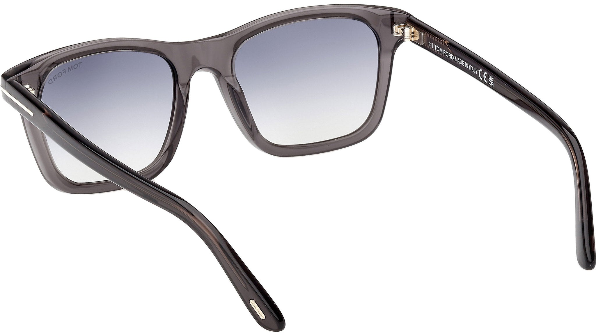 Tom Ford Barron Sunglasses FT1179 20B Shiny Grey - eye-oo.com