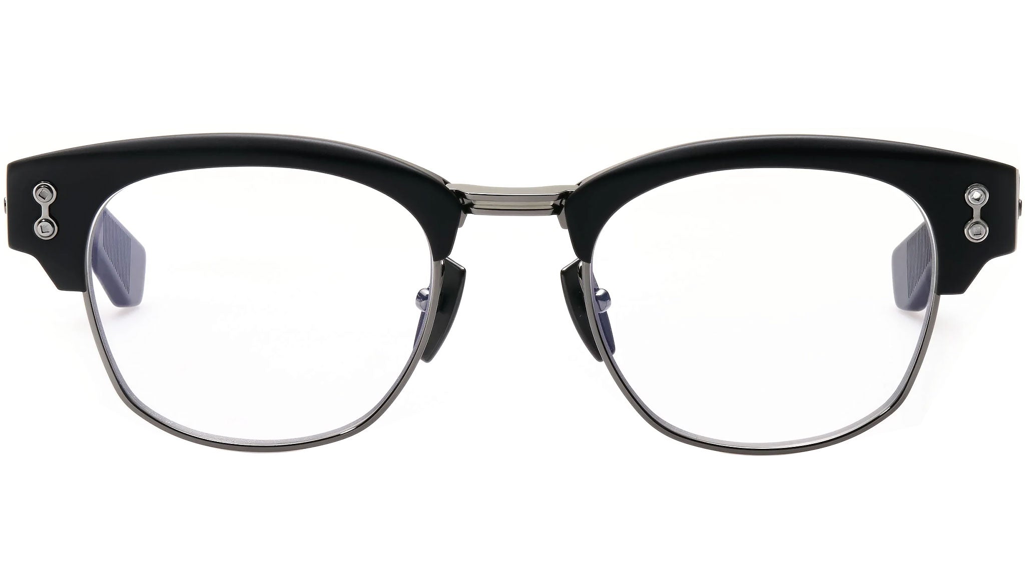 AKONI / アコニ NEWTON Black Akoni Newton Matte Black Glasses AKX-515A - eye-oo.com