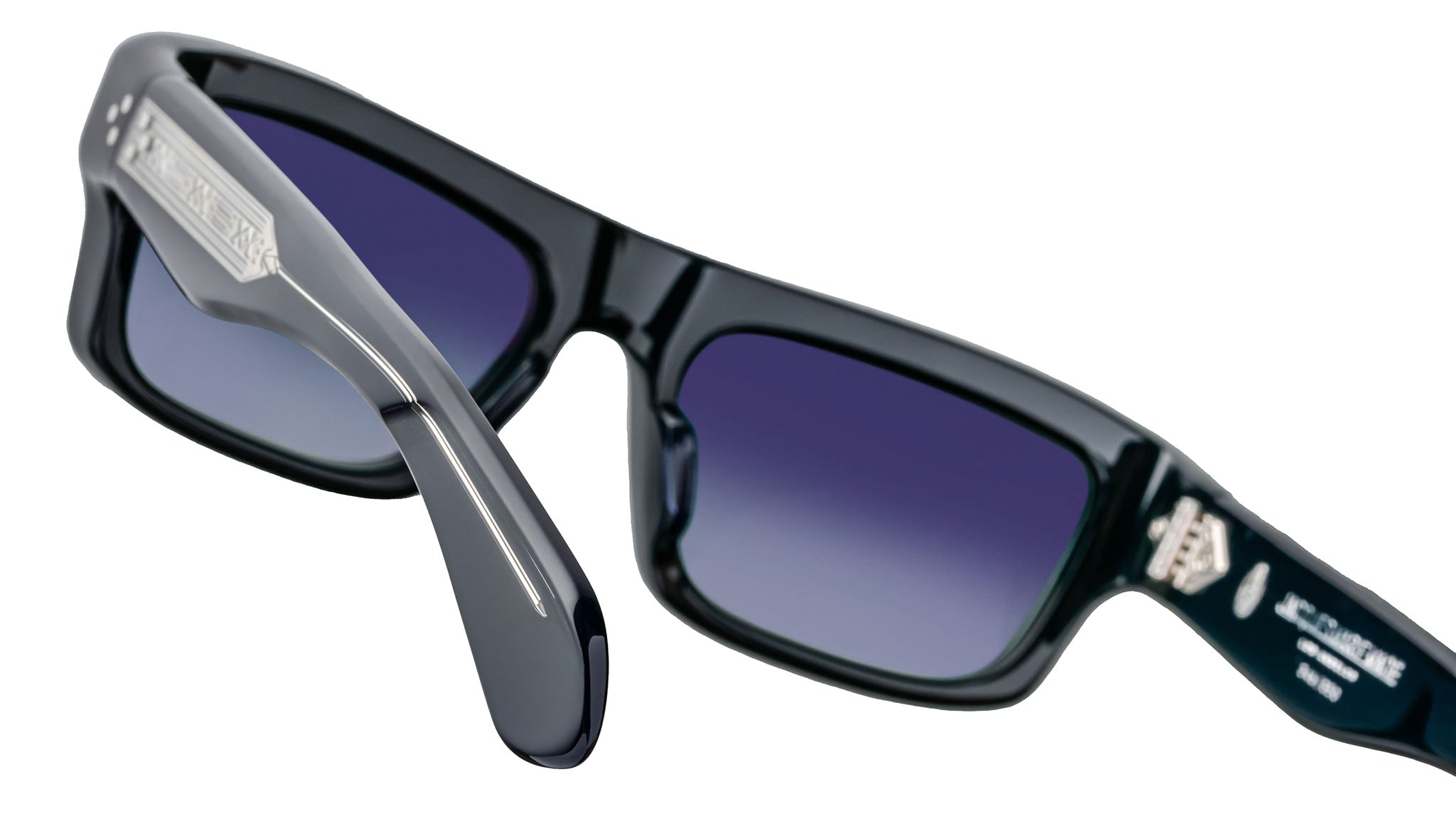 Jacques Marie Mage Cleavon 57 Regal Sunglasses JMMVNX-11K - eye-oo.com