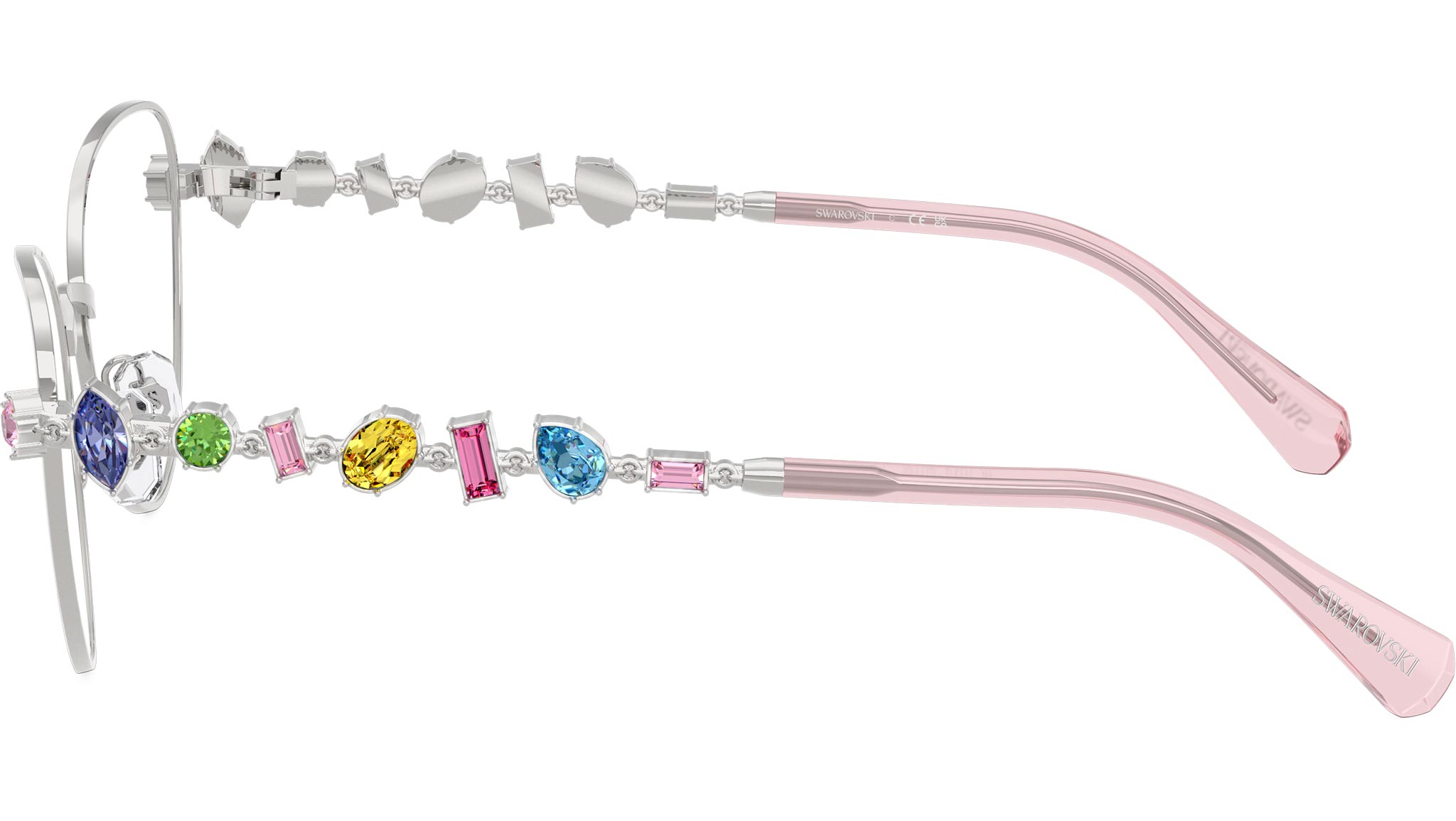 Swarovski SK1024 Glasses 401M Silver - eye-oo.com