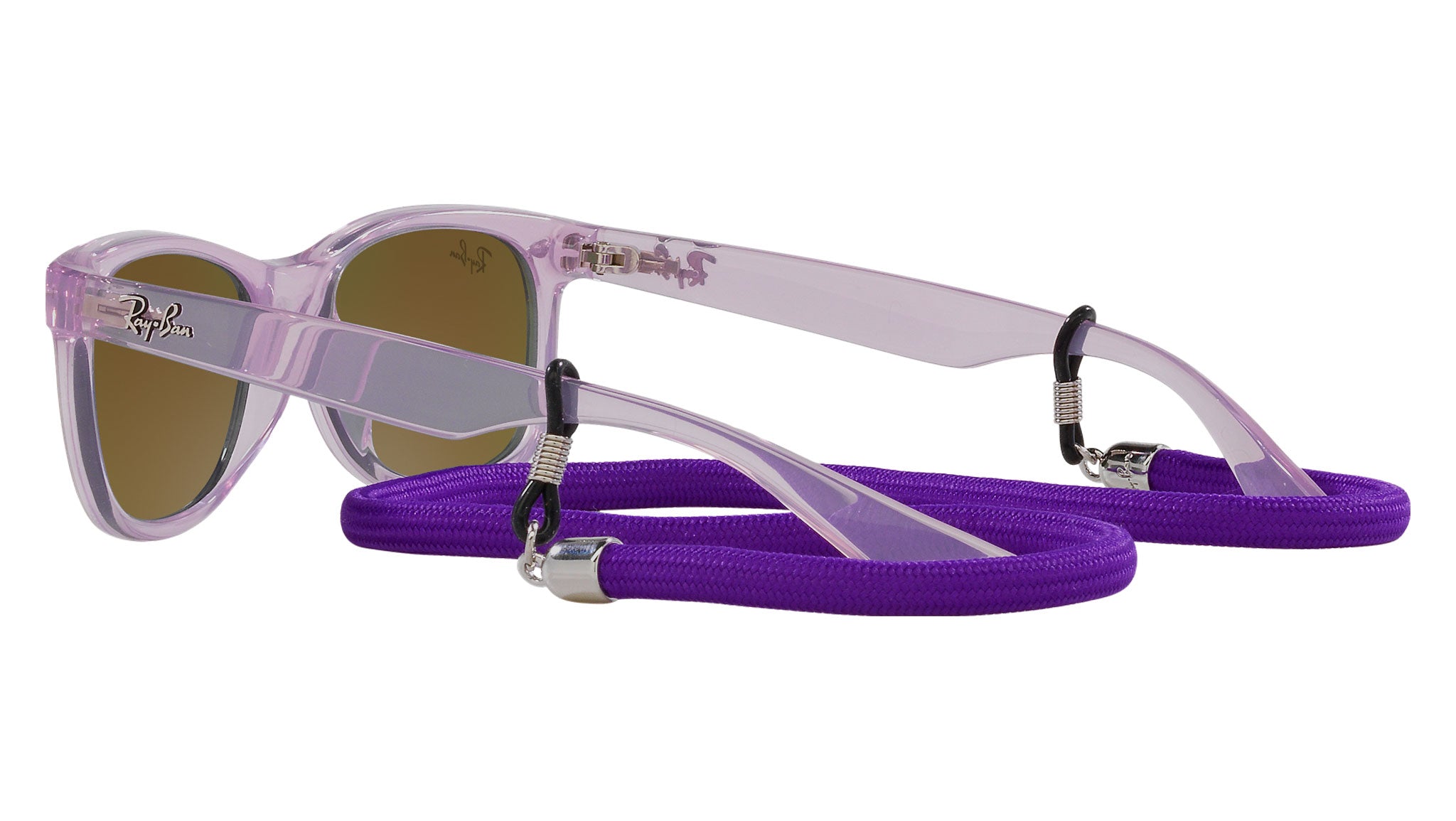 Ray-Ban New Wayfarer Kids Sunglasses RJ9052S 7147B1 Opal Purple