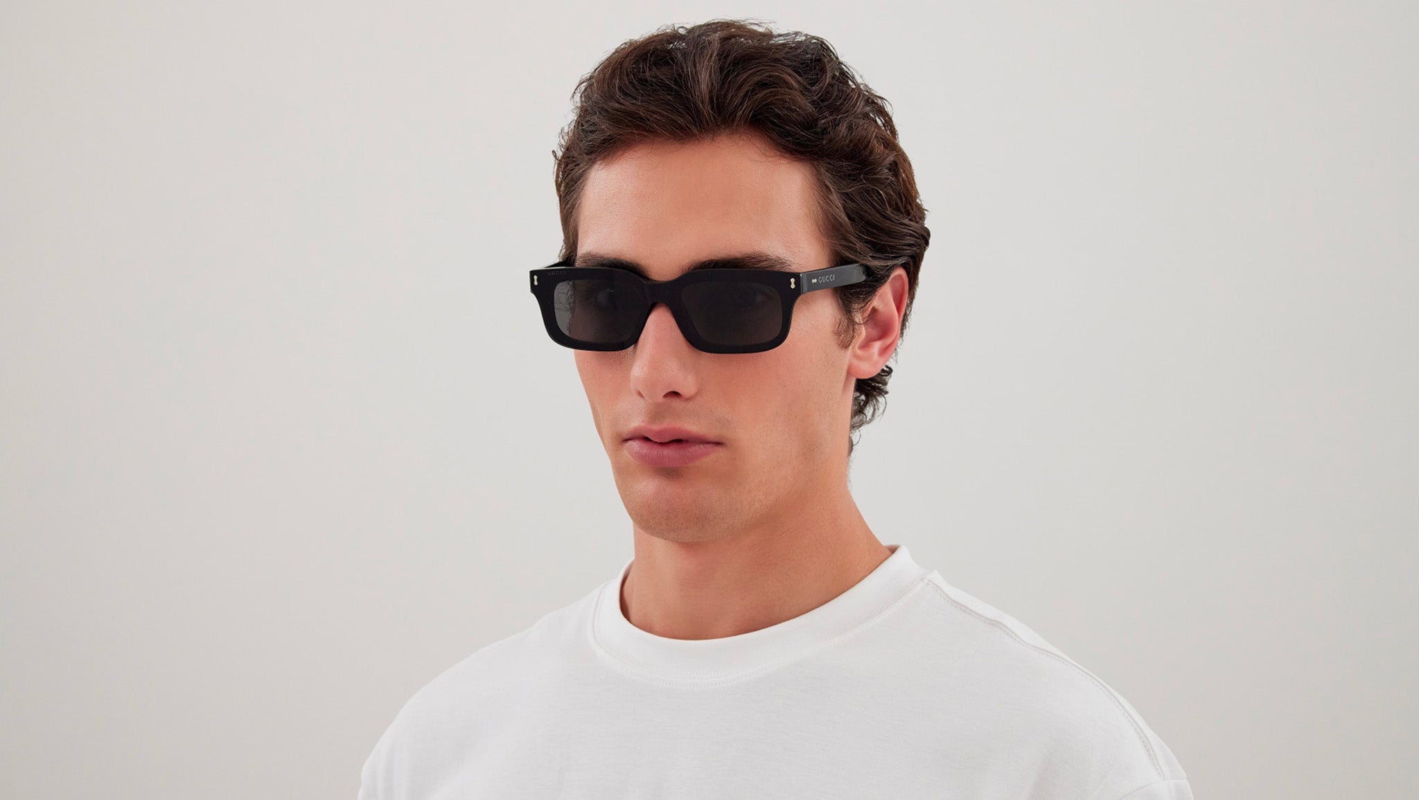 Gucci Sunglasses GG1711S 001 Black Solid Black - eye-oo.com