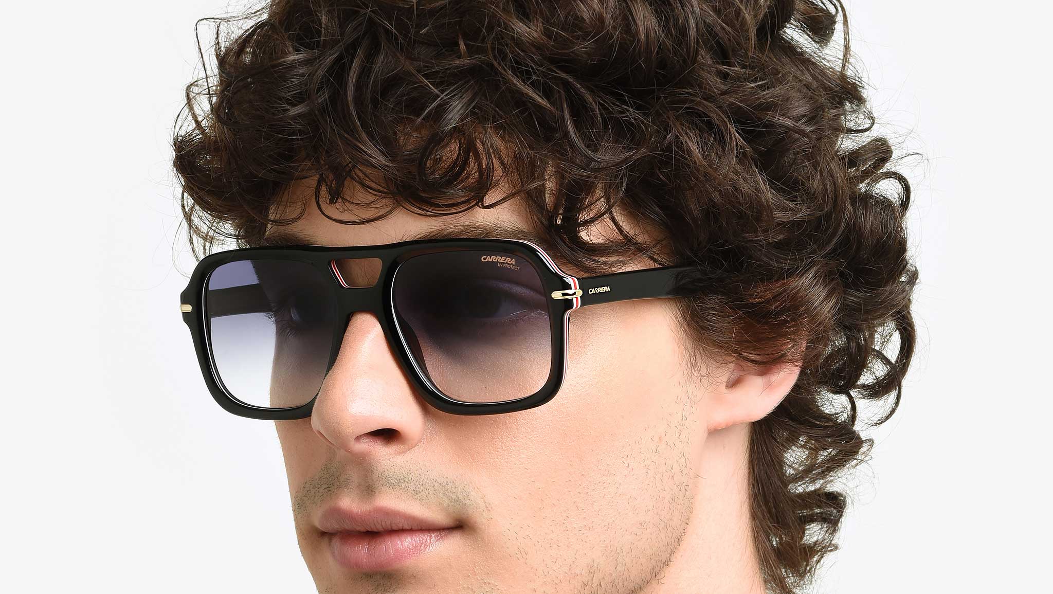 Carrera 317/S M4P 08 Sunglasses Striped Black - eye-oo.com