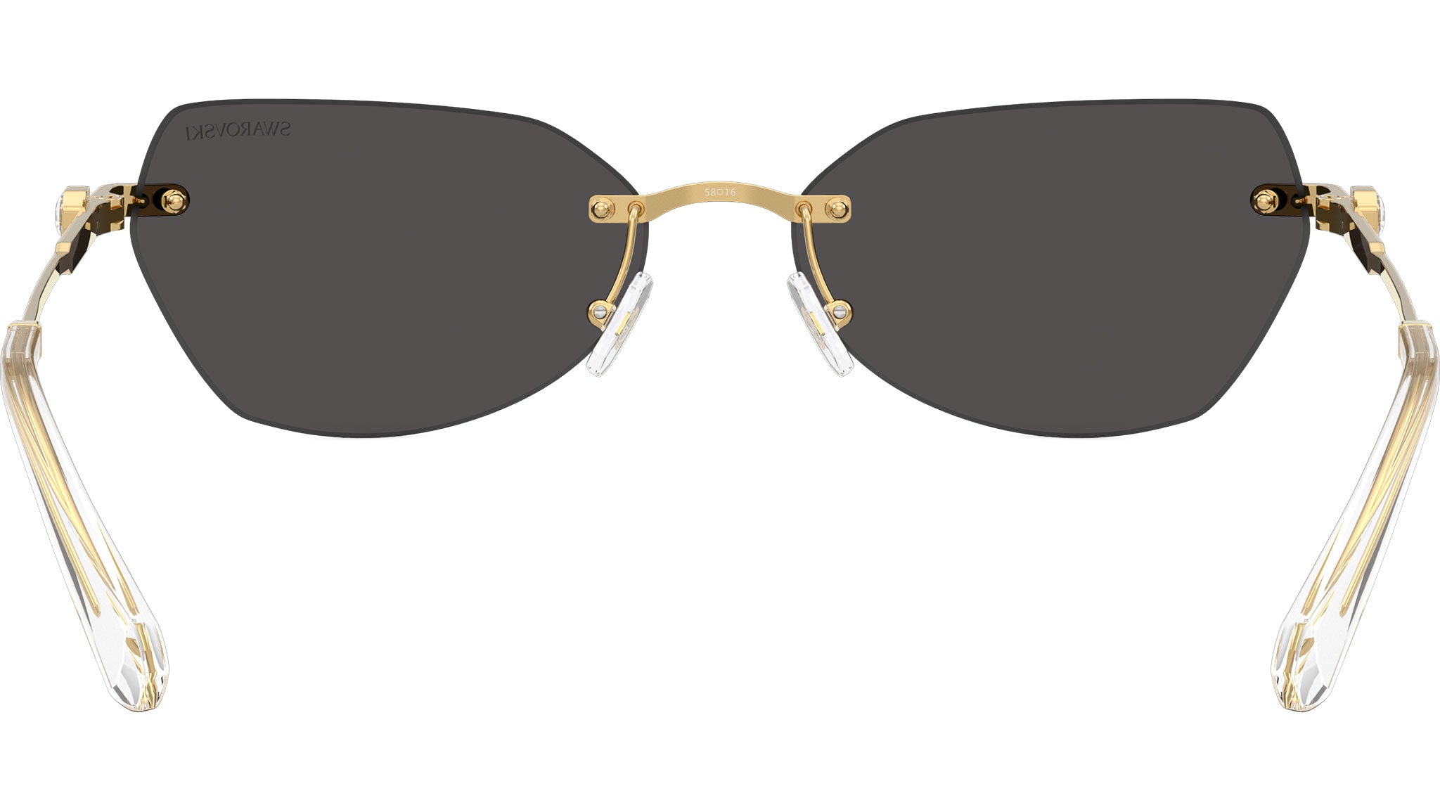 0SK7038 Swarovski Sunglasses 400487 Gold - eye-oo.com