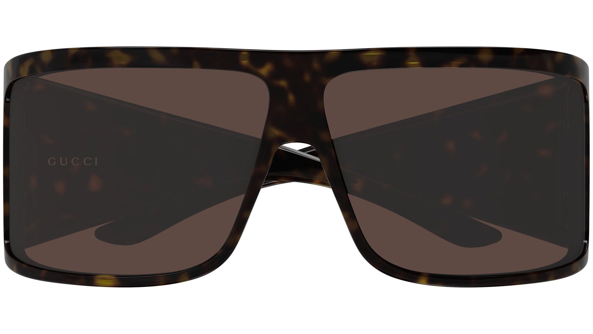 Gucci GG1342S 002 Black Brown Pilot Sunglasses - eye-oo.com