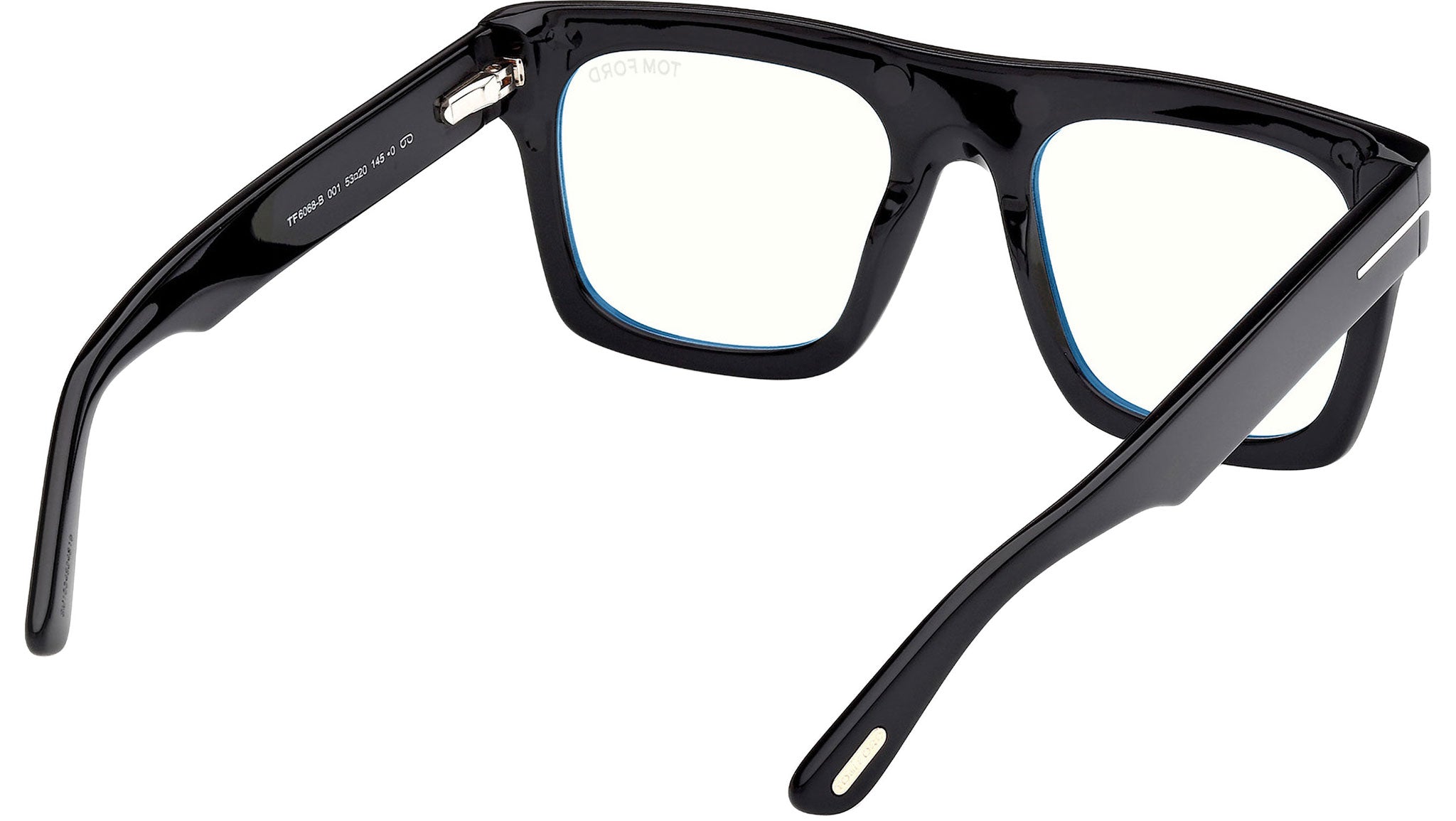 Tom Ford Clip-on Glasses 001 Shiny Black - eye-oo.com