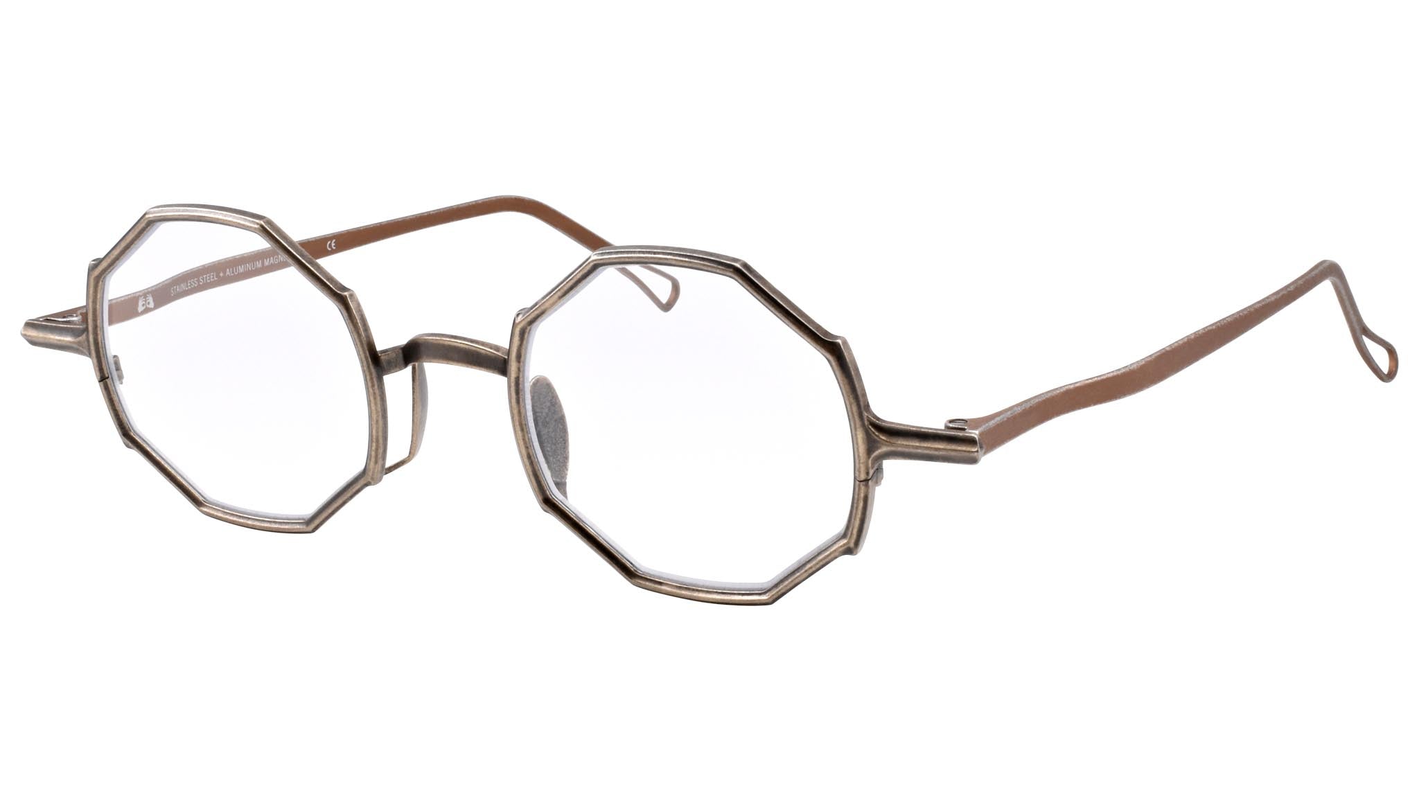 The Octagon RG0088ST CG206 Vintage Gold - eye-oo.com