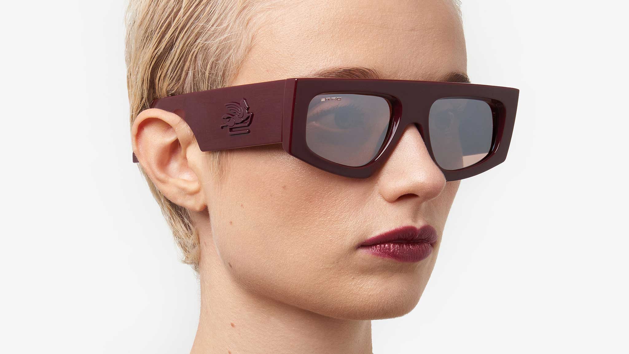 Etro 0032/G/S LHF 2S Sunglasses Burgundy - eye-oo.com display picture 3