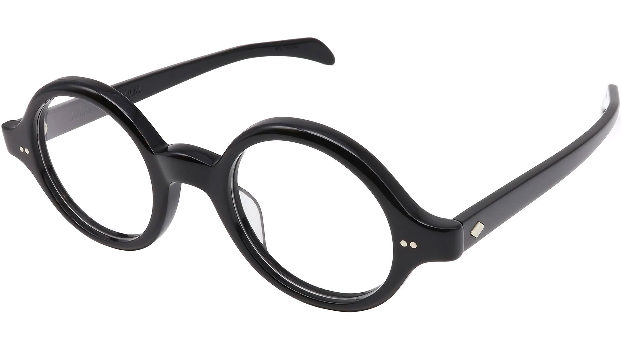Julius Tart Round Eye A Optical Frame Black - eye-oo.com