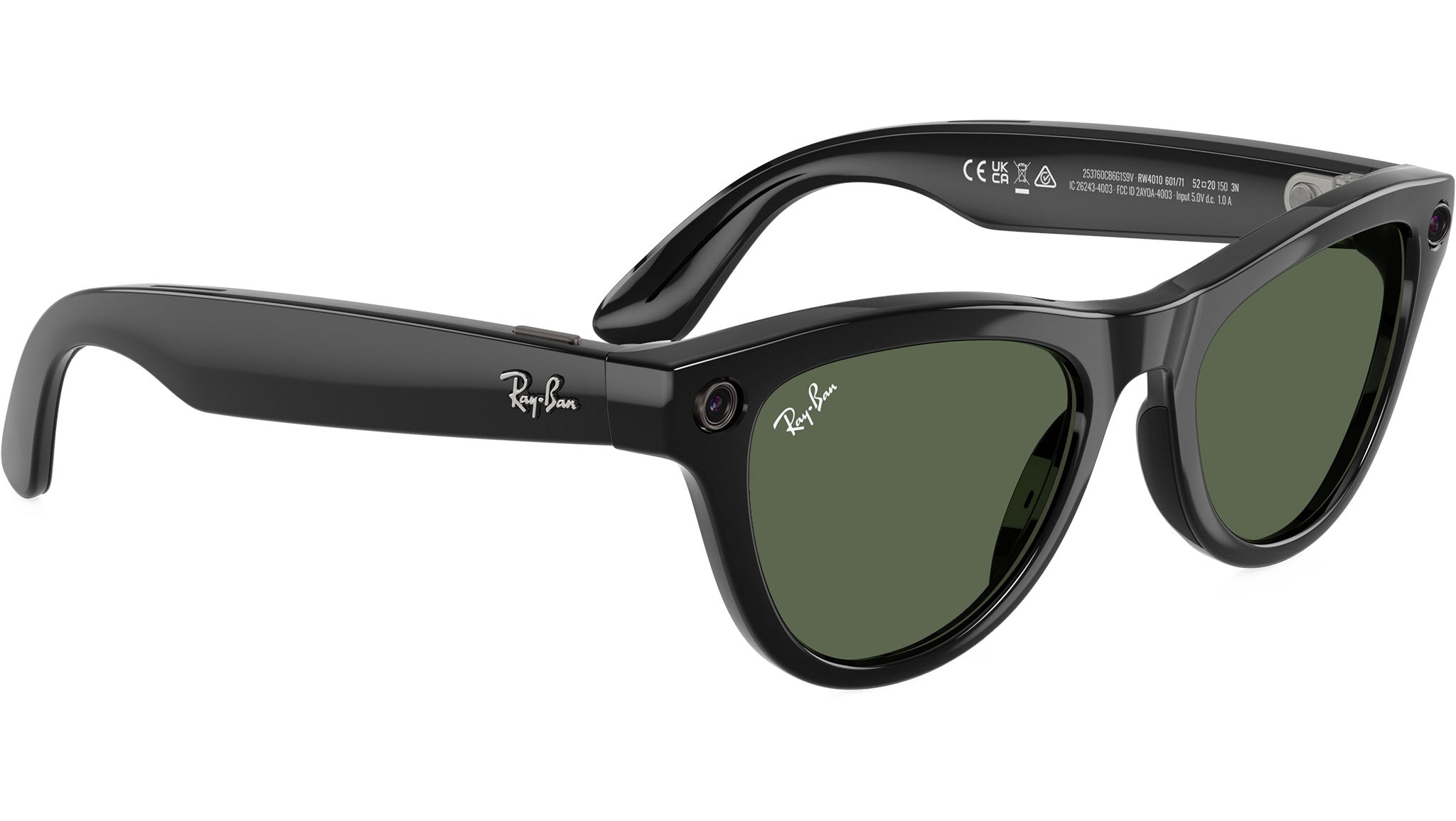 Ray-Ban Meta | Skyler RW4010 Smart Glasses 601/71 Black Green