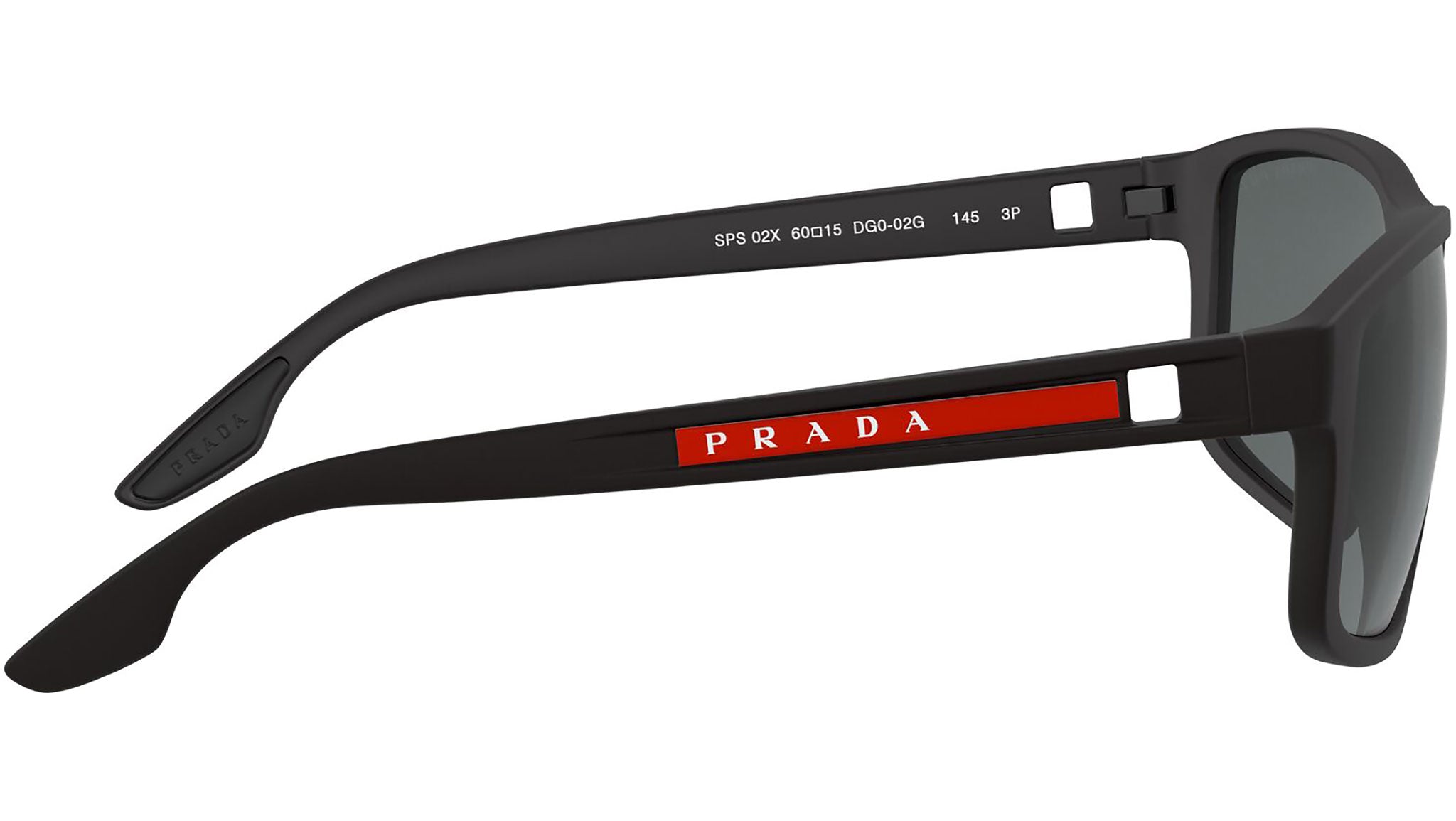 Prada Linea Rossa Sunglasses PS02XS DG002G Black - eye-oo.com