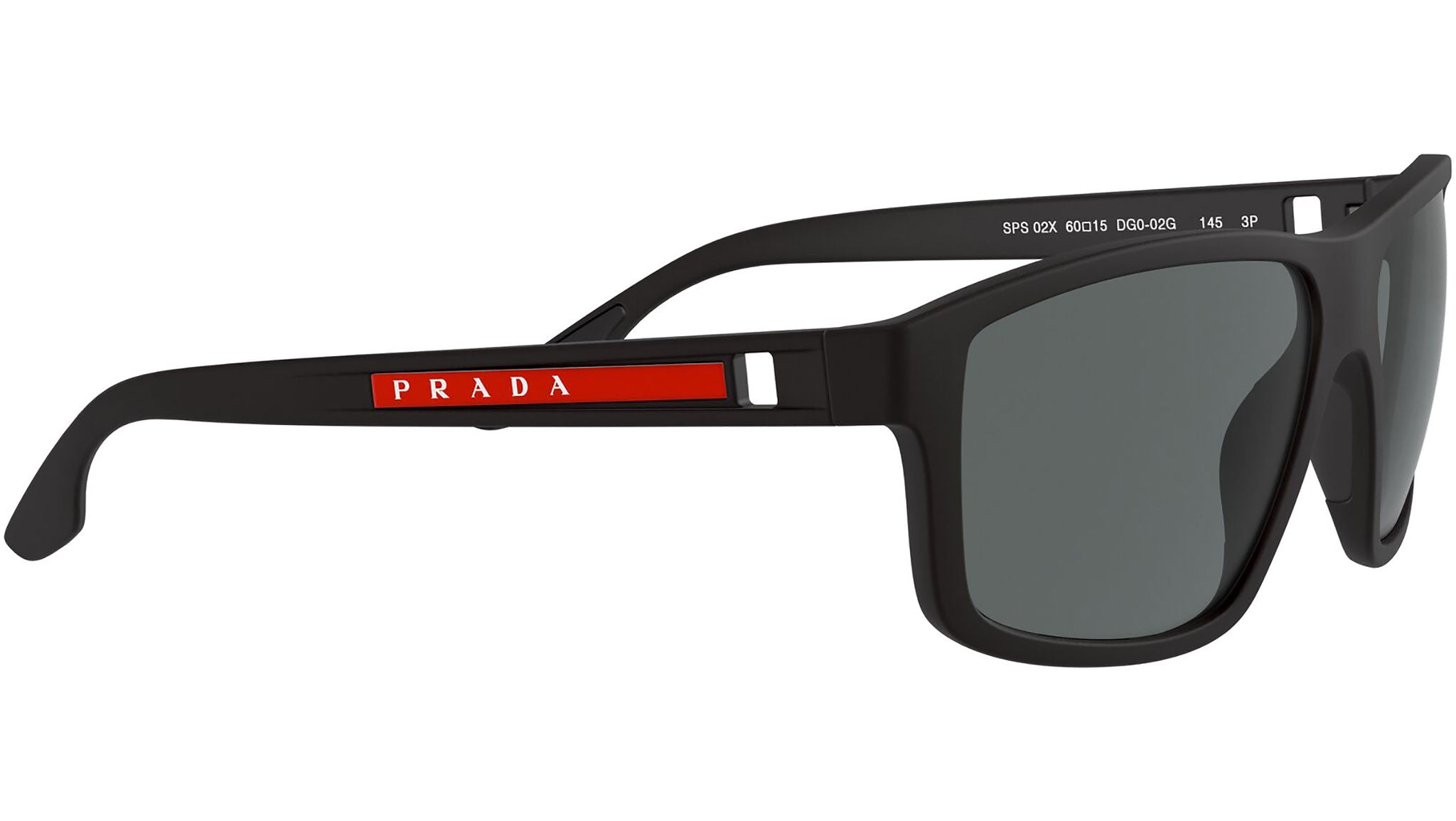 Prada Linea Rossa Sunglasses PS02XS DG002G Black - eye-oo.com