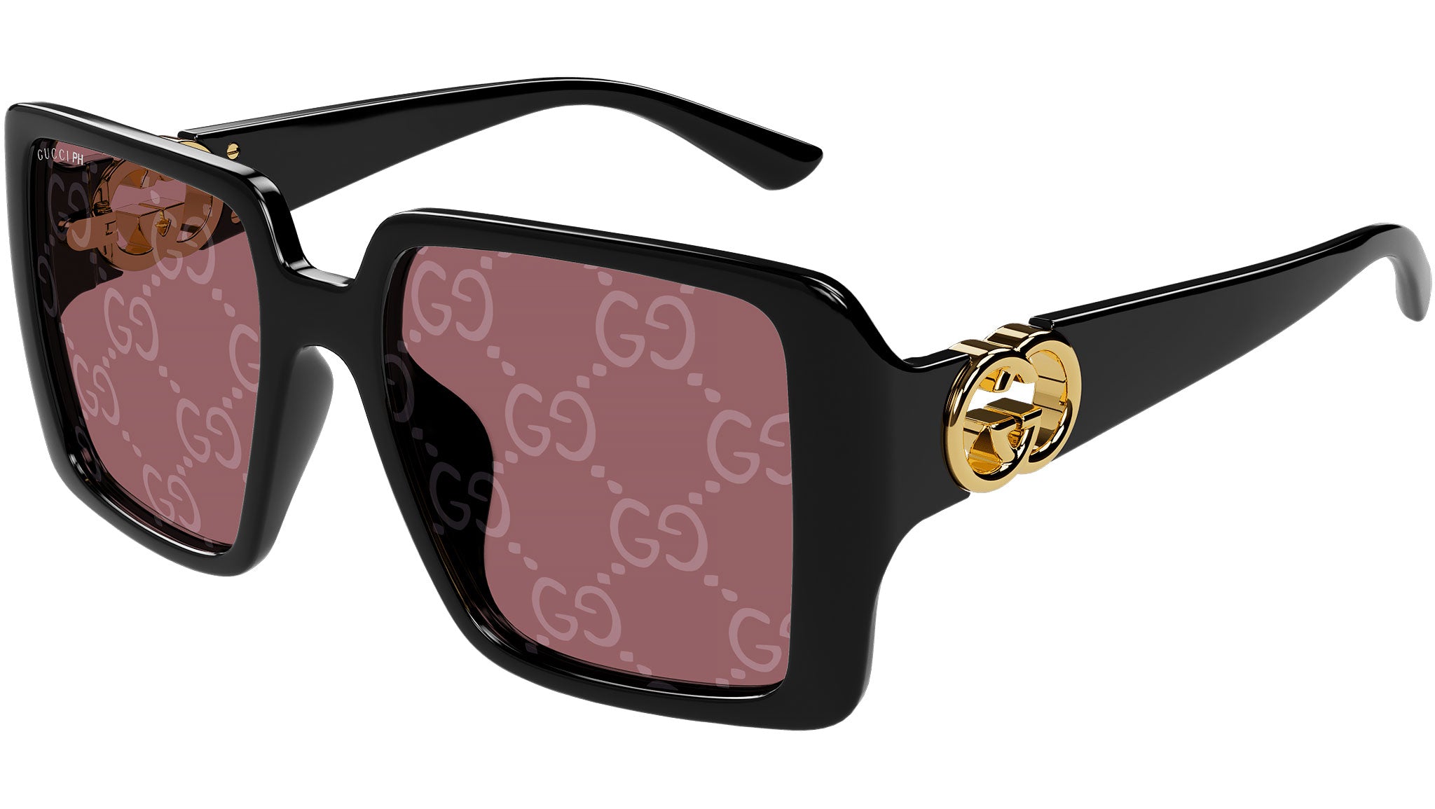 Gucci Sunglasses GG1692S 006 Shiny Shiny Black - eye-oo.com display picture 3