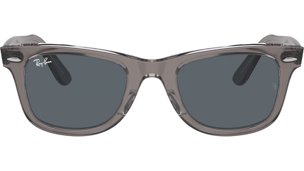 Ray-Ban Wayfarer Sunglasses RB2140 1355R5 Grey On Transparent