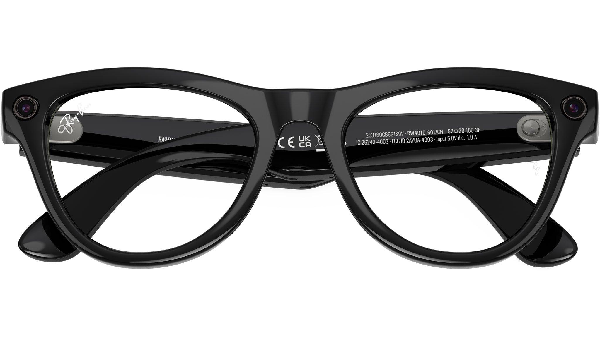 Ray-Ban Meta | Skyler RW4010 Smart Glasses 601/CH Black Purple