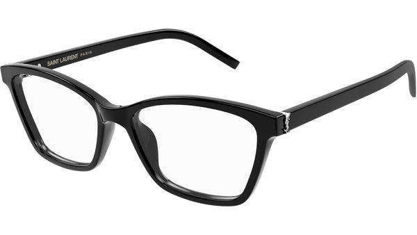 Saint Laurent SL M128 Eyeglasses 001 Shiny Black - eye-oo.com