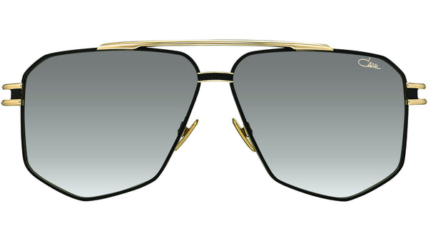 Cazal Model 9110 001 Sunglasses Black-Gold - eye-oo.com