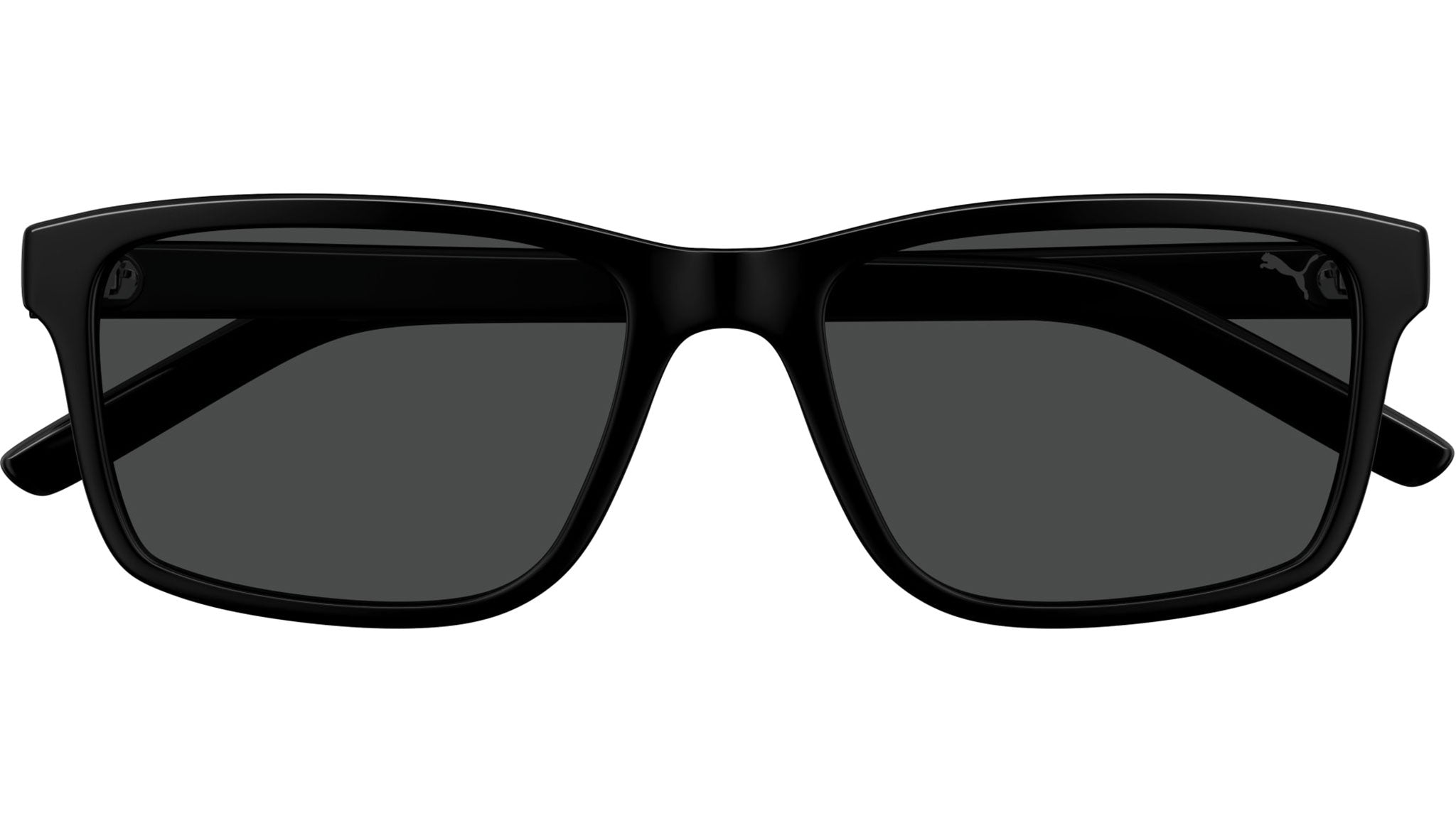 Puma PU0515S Rectangular Sunglasses 005 Honey Brown Sunglasses