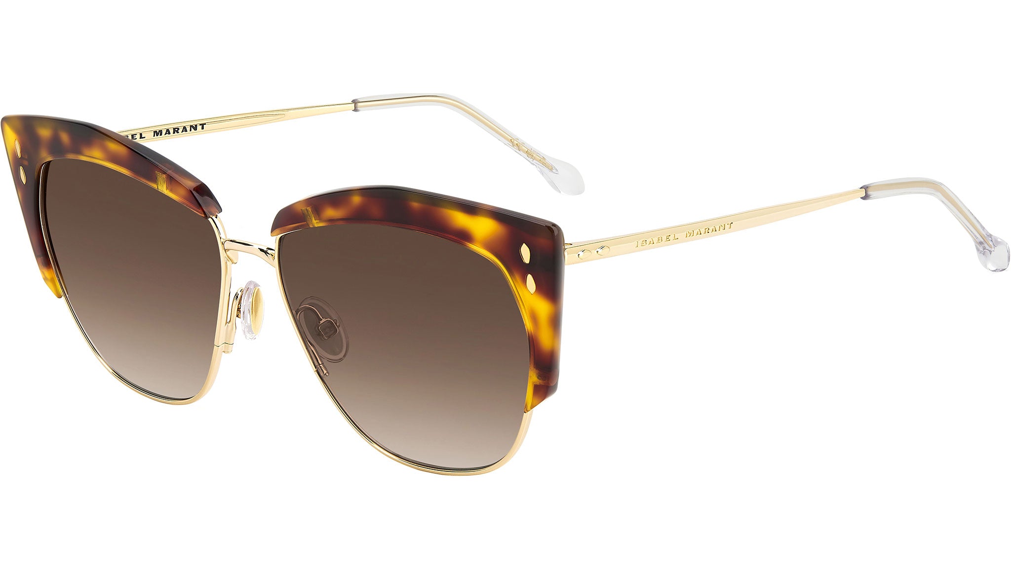 ISABEL MARANT キャットアイフレムサンクラス IM0160S 2IKHA Isabel Marant IM 0160/S 02I HA Sunglasses Havana Gold - eye