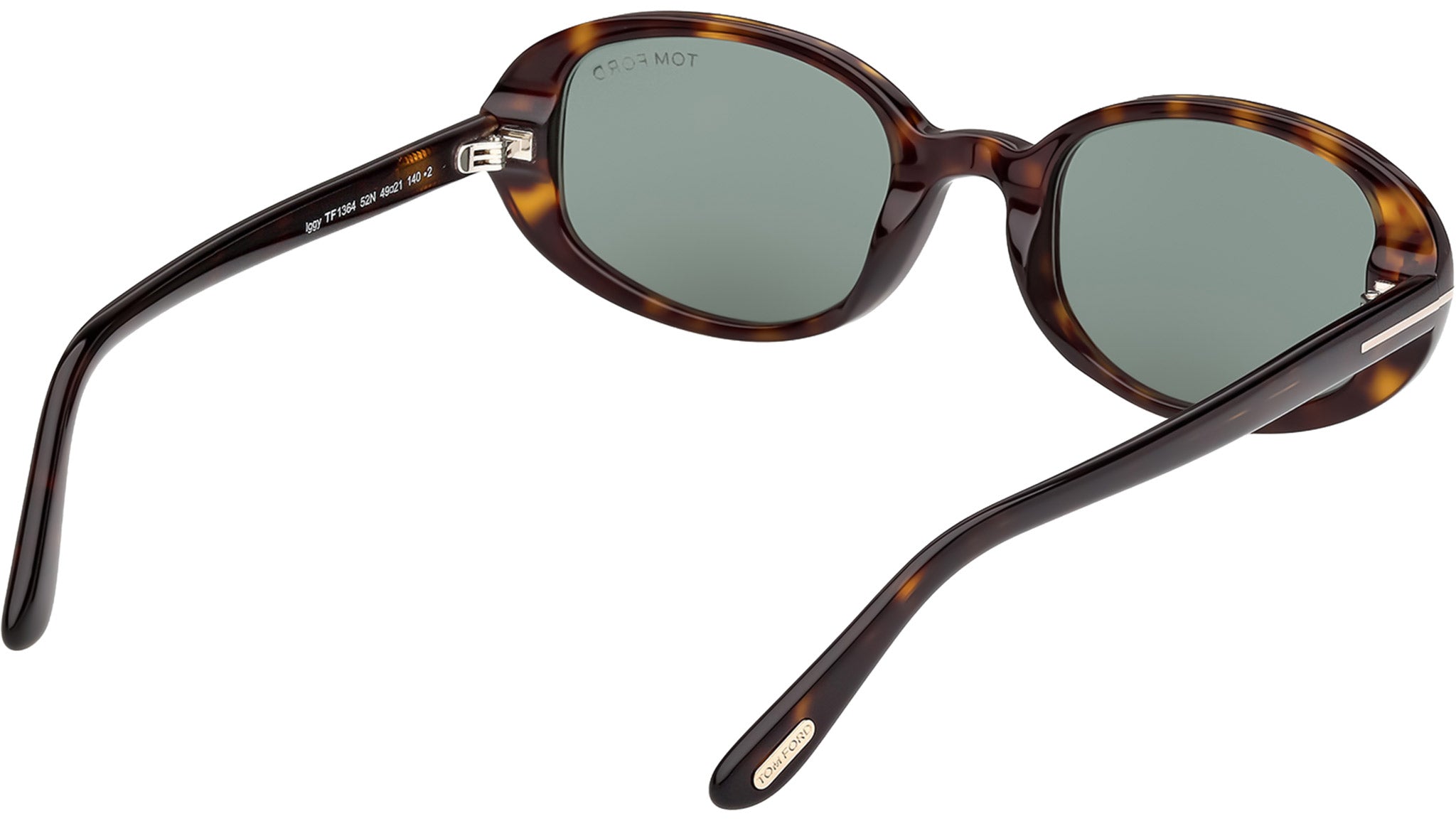 Tom Ford Iggy Sunglasses FT1364 52N Dark Havana - eye-oo.com