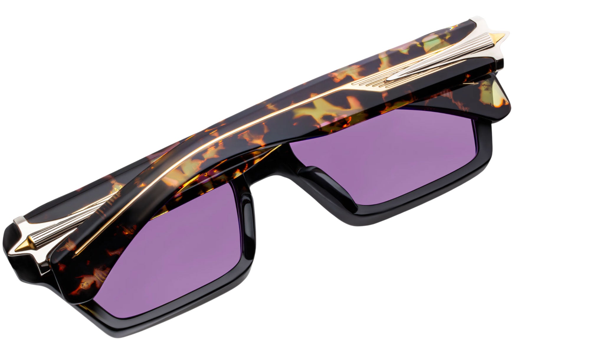 Jacques Marie Mage Melchior Amethyst Sunglasses JMMMEL-H16 - eye