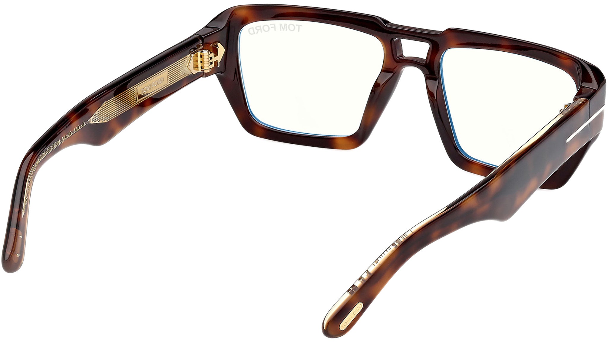 Tom Ford FT6077-B Icon Glasses 053 Blonde Havana - eye-oo.com