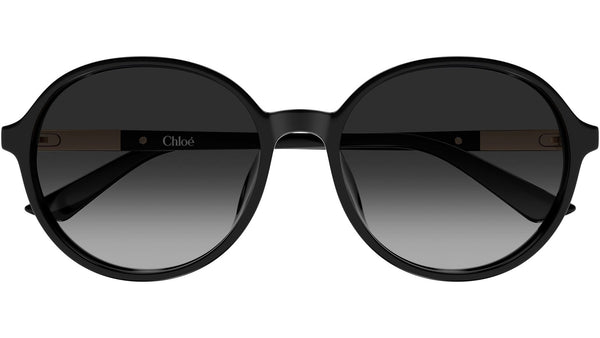 CH0365SK Chloé Panthos Sunglasses 001 Black Gradient Grey - eye-oo.com