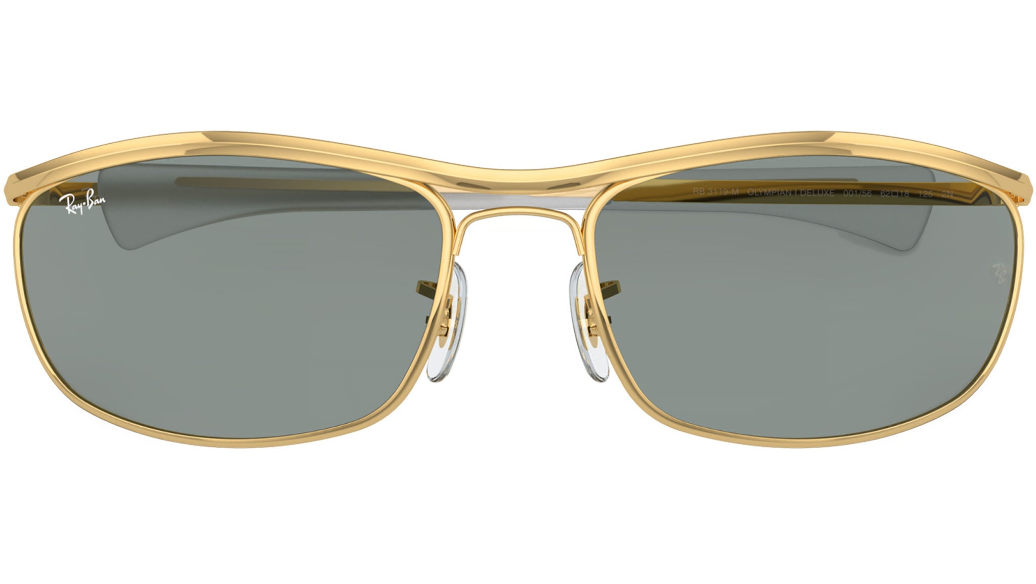 Ray-Ban Olympian I Deluxe Sunglasses RB3119M 001/56 Gold - eye-oo.com