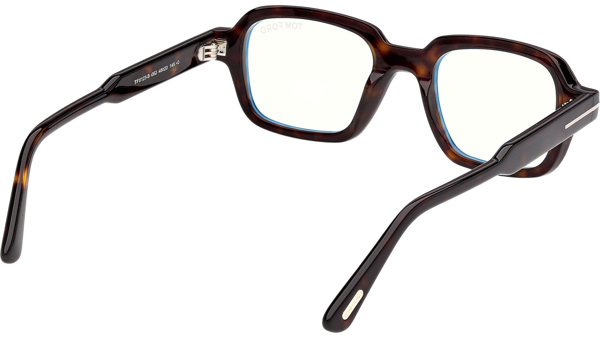 Tom Ford FT6123-B Glasses 052 Dark Havana - eye-oo.com display picture 2