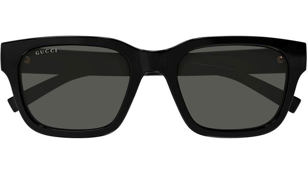 ☆GUCCI♪ブラックGジャン☆ Gucci GG1857SK 001 Rectangular Sunglasses Black - eye-oo.com