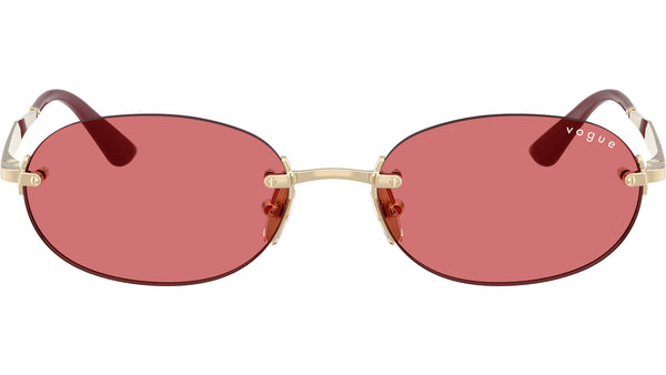 Vogue Magenta Sunglasses with Case Sunglasses VO4199S - Rose Gold - Pink Gradient - Nylon  main image 4