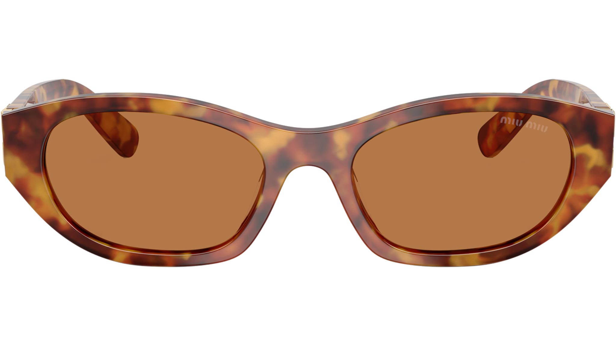 MU A03S Miu Miu Sunglasses 14L60M Honey Havana - eye-oo.com