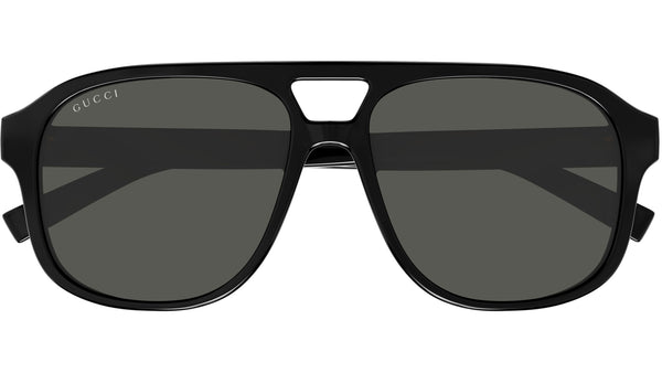 Gucci GG1856S 001 Pilot Sunglasses Black - eye-oo.com