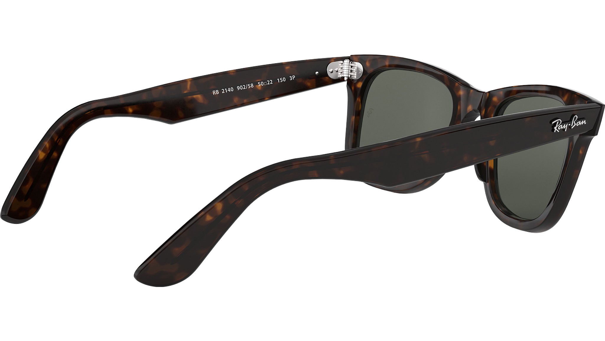 Ray-Ban Wayfarer RB2140 902/58 Tortoise Sunglasses - eye-oo.com