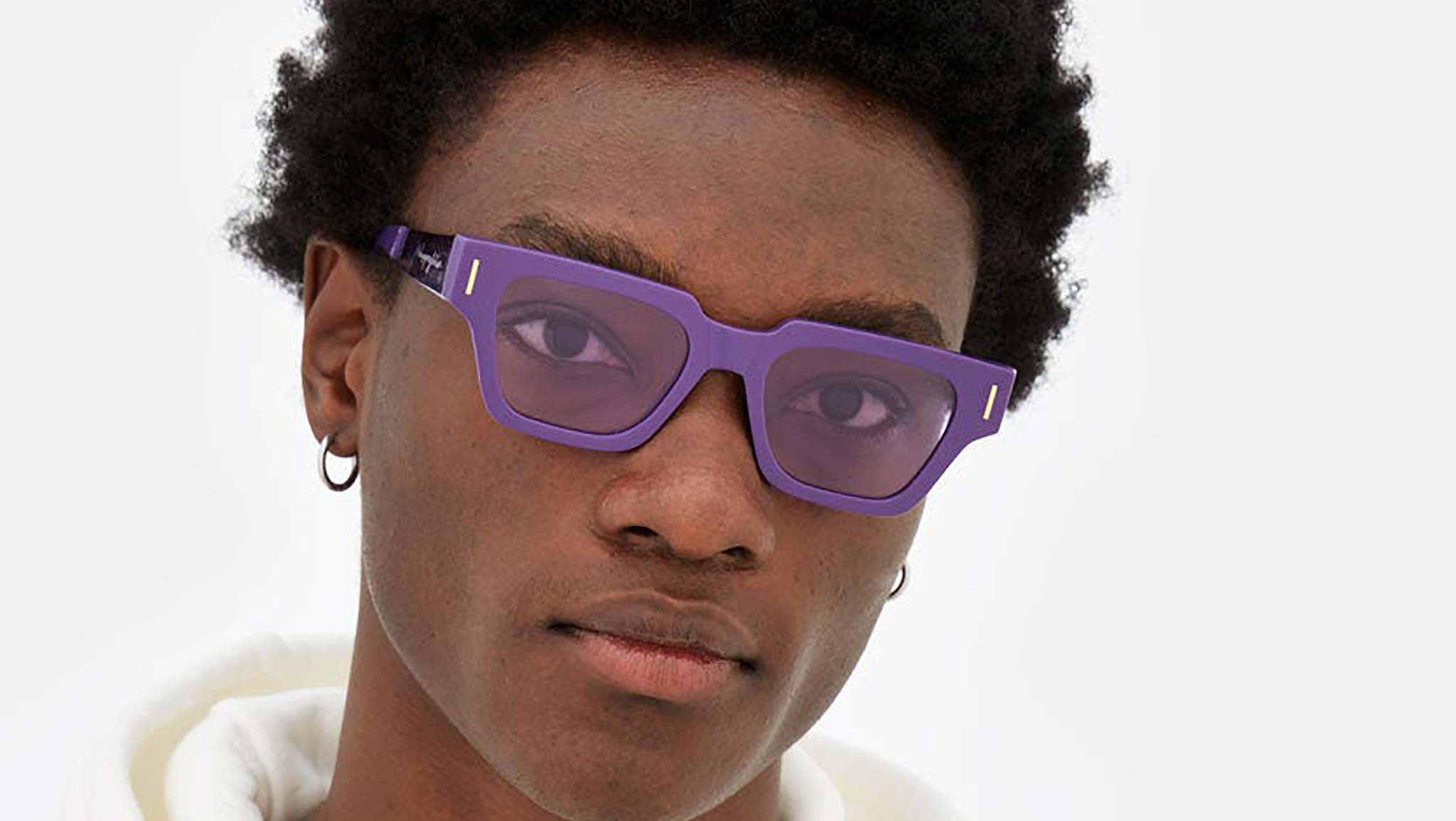 Retrosuperfuture Eyewear Storia Francis Purple Sunglasses 