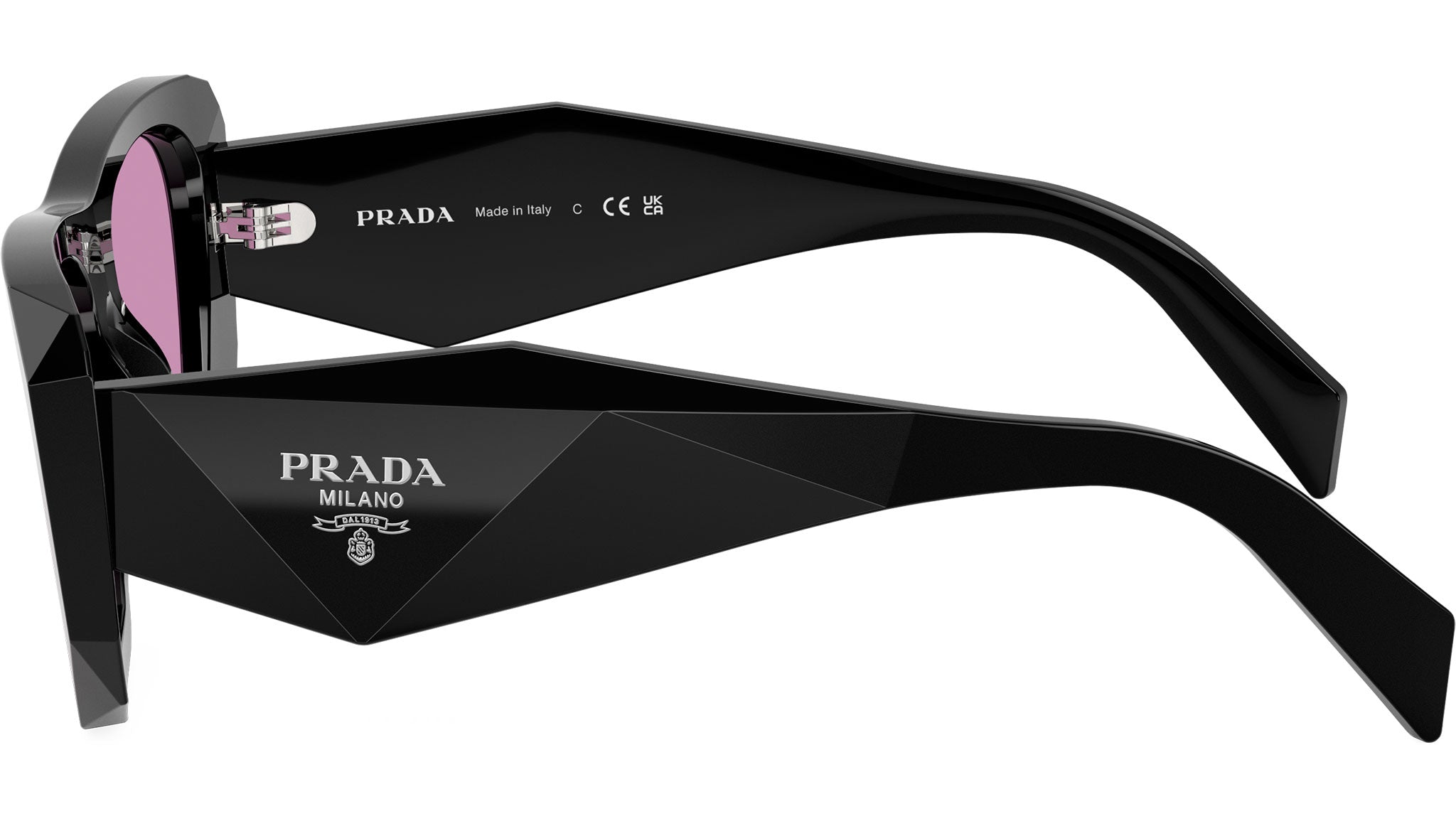 PR B18S Prada Sunglasses 16K30G Black - eye-oo.com