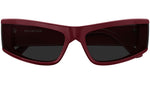 BB0301S 004 Burgundy Grey
