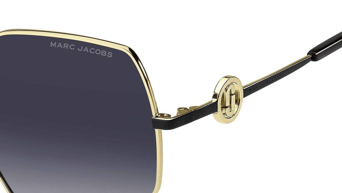 Marc Jacobs MARC 730/S RHL 9O Sunglasses Gold Black - eye-oo.com display picture 3